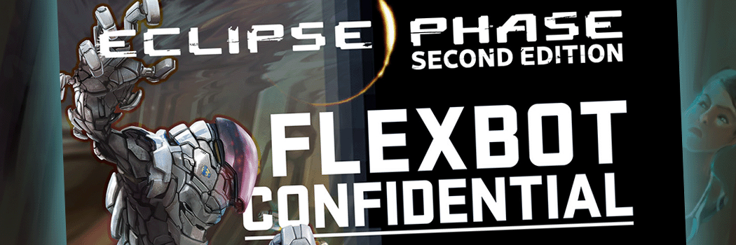 Flexbot Confidential splash graphic.